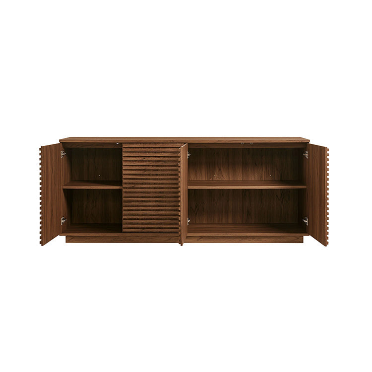 Chateau Sideboard Cabinet TV Stand, walnut