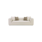 Christine Linen Sofa, Cream