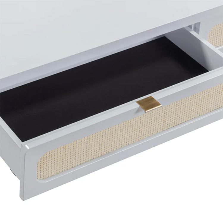 Pattie Rattan Console Table, Blue