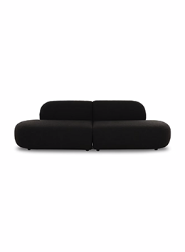Bibi Boucle Sofa, Black