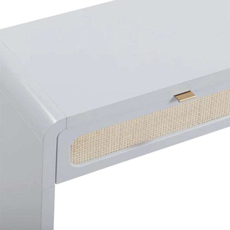 Pattie Rattan Console Table, Blue