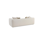 Christine Linen Sofa, Cream