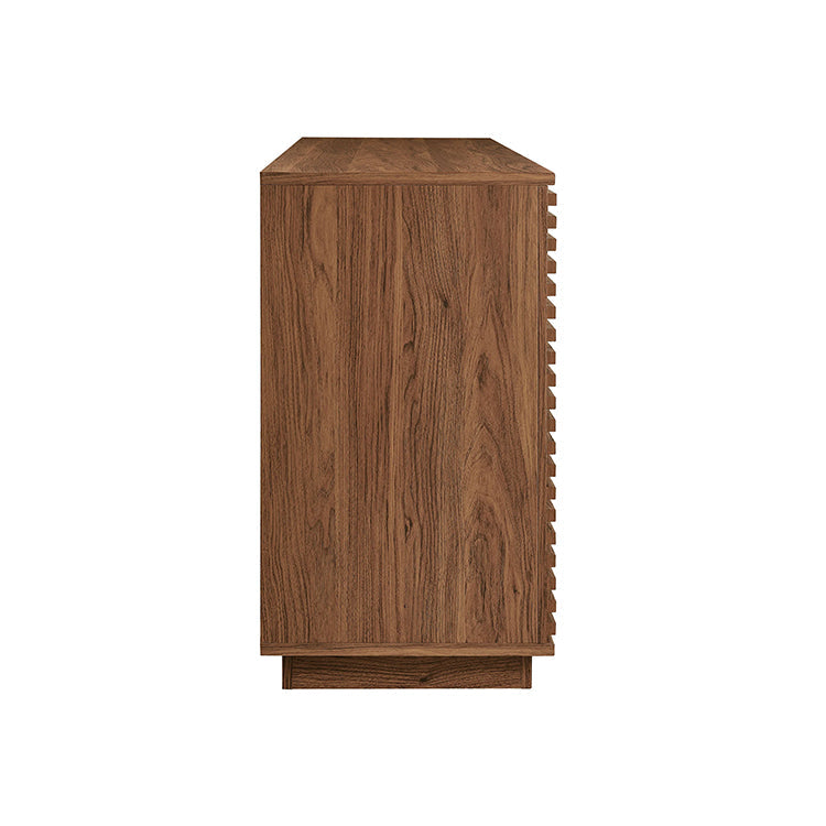 Chateau Sideboard Cabinet TV Stand, walnut