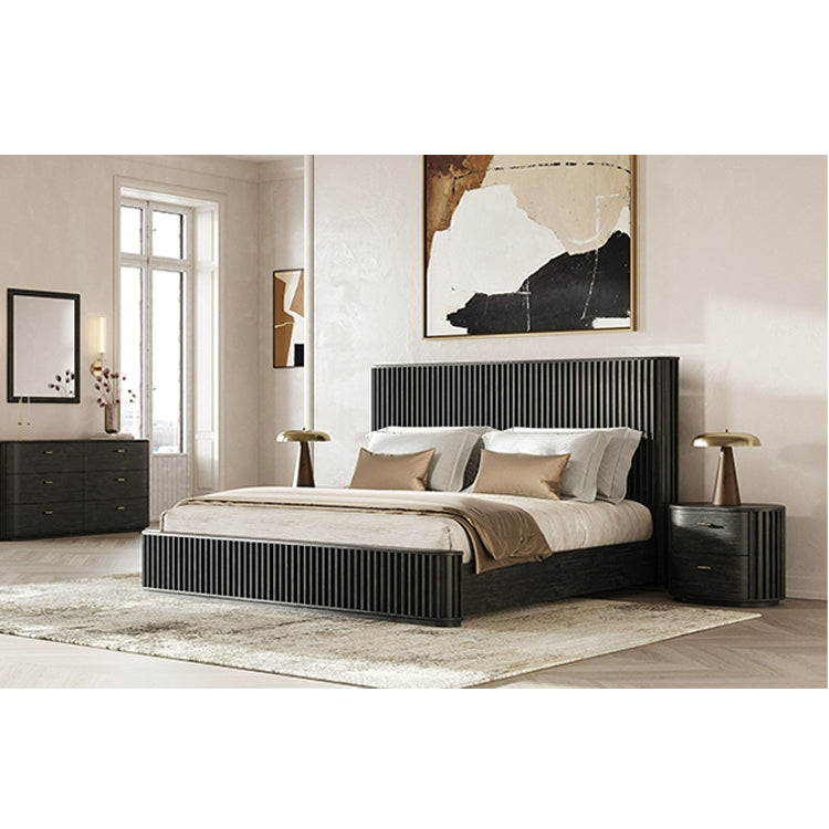 Cadenza Acacia King Bed,Black