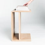 Hirok Side Table, White