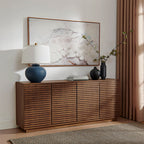 Chateau Sideboard Cabinet TV Stand, walnut