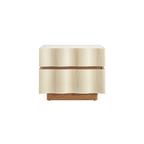 Iola Nightstand, White Light Oak