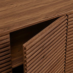 Chateau Sideboard Cabinet TV Stand, walnut