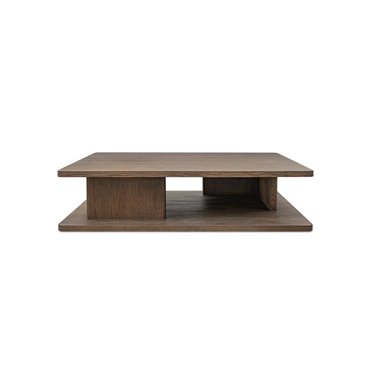 Large Malaga Coffee Table, Dark Brown