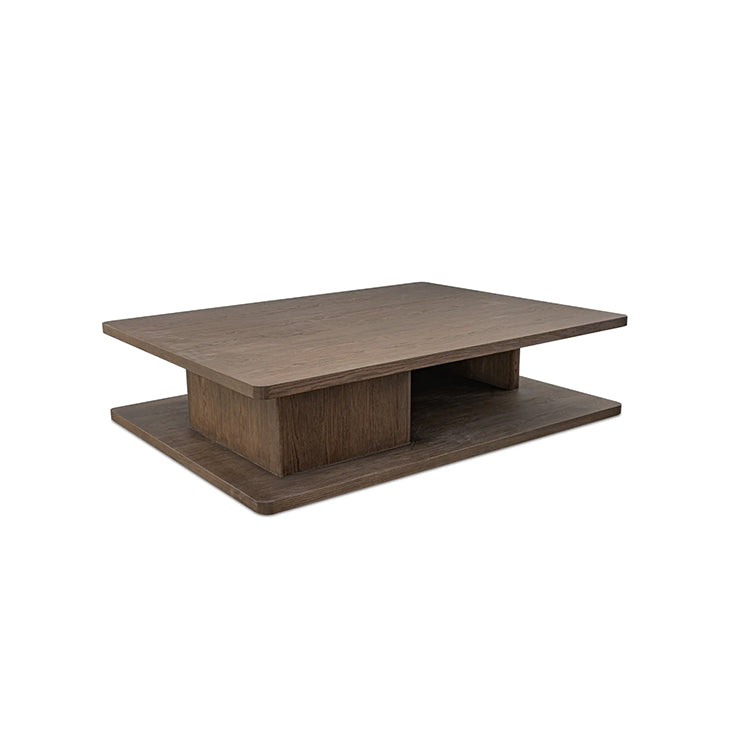Large Malaga Coffee Table, Dark Brown