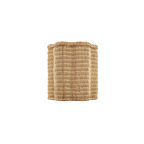 Eric Natural Rattan Side Table, Natural