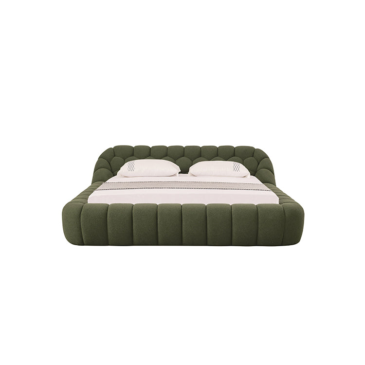 Veridian Eastern King Bed, green