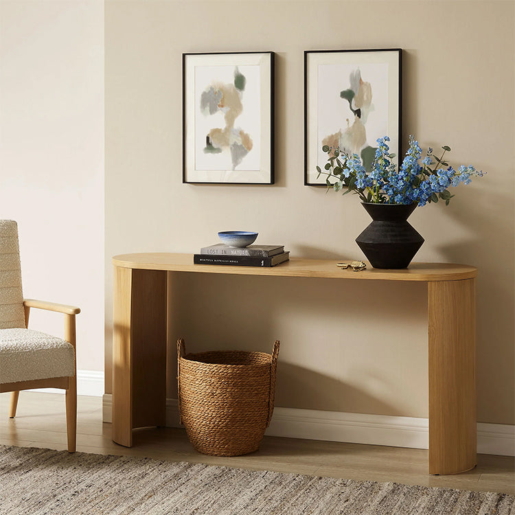 Aspen Console Table in Oak