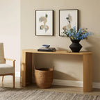 Aspen Console Table in Oak