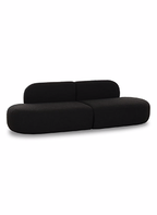 Bibi Boucle Sofa, Black