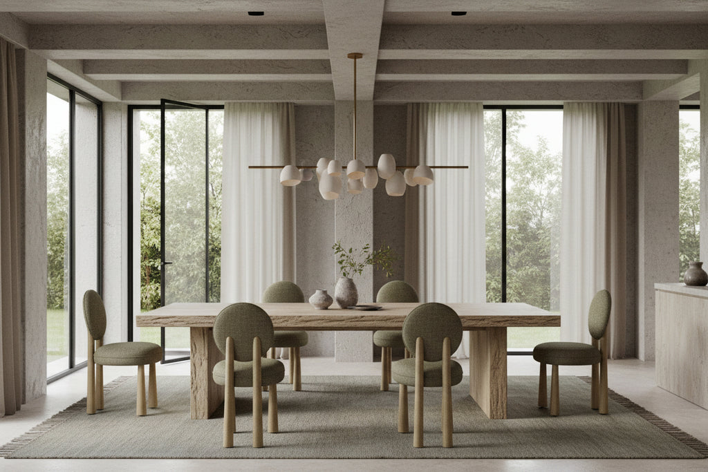 Channie Olive Green Dining Chair