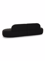 Bibi Boucle Sofa, Black