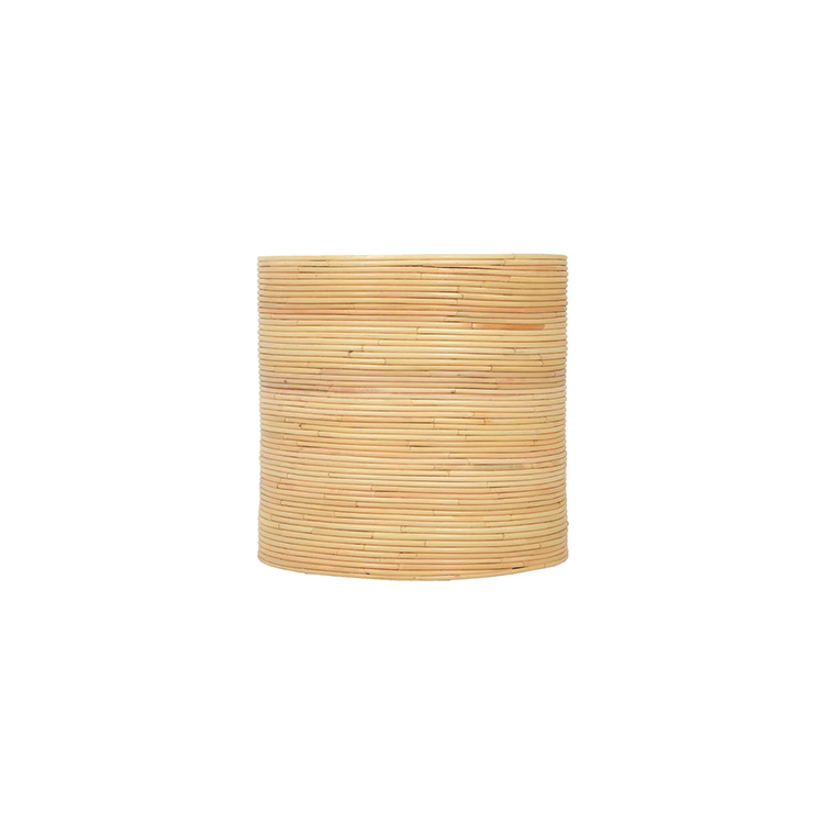 Mateo Natural Rattan Arch Side Table