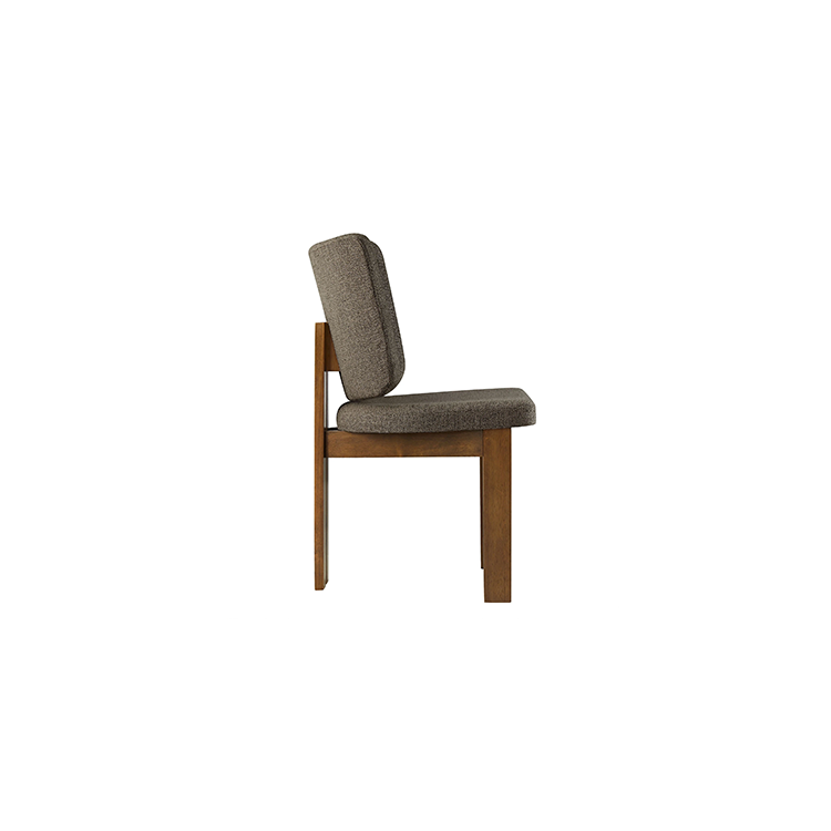 Alma Armless Dining Chairs set of 2, Taupe
