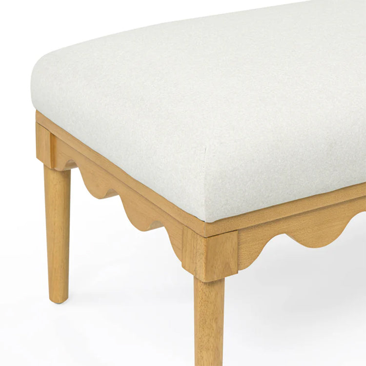 Echo Breeze Bench, cream