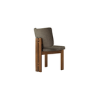 Alma Armless Dining Chairs set of 2, Taupe