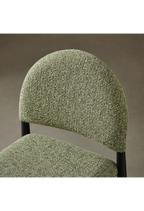 Alura Fabric Counter Stool,Black Leaf