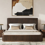 Cadenza Acacia King Bed,Walnut