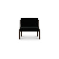 Kam accent chair,Black