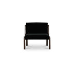 Kam accent chair,Black