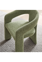 Elyssia Fabric Dining Chair,Leaf