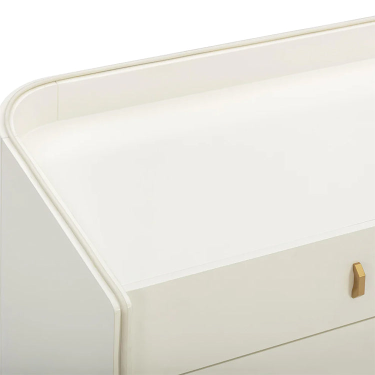 Colleen 6 Drawer Dresser, Cream