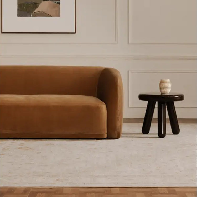 Highridge Sofa Faux Mohair, Tan