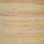 Mateo Natural Rattan Arch Side Table