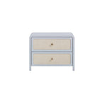 Pattie Rattan Nightstand, Blue
