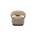 Maddie Swivel Accent Chair, stone