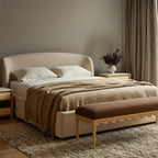 Echo Breeze Bench, bronze