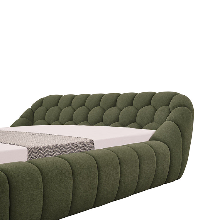 Veridian Eastern King Bed, green