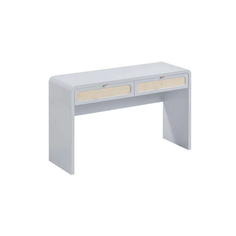 Pattie Rattan Console Table, Blue