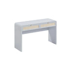 Pattie Rattan Console Table, Blue