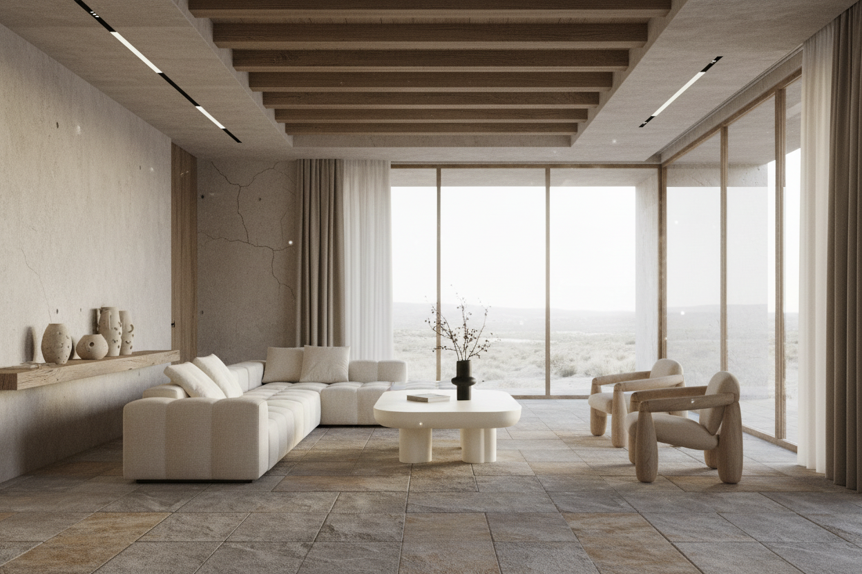 Caspa Oval Coffee Table, white