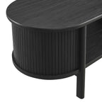 Flute Coffee Table, Black