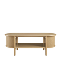 Flute Coffee Table, Oak