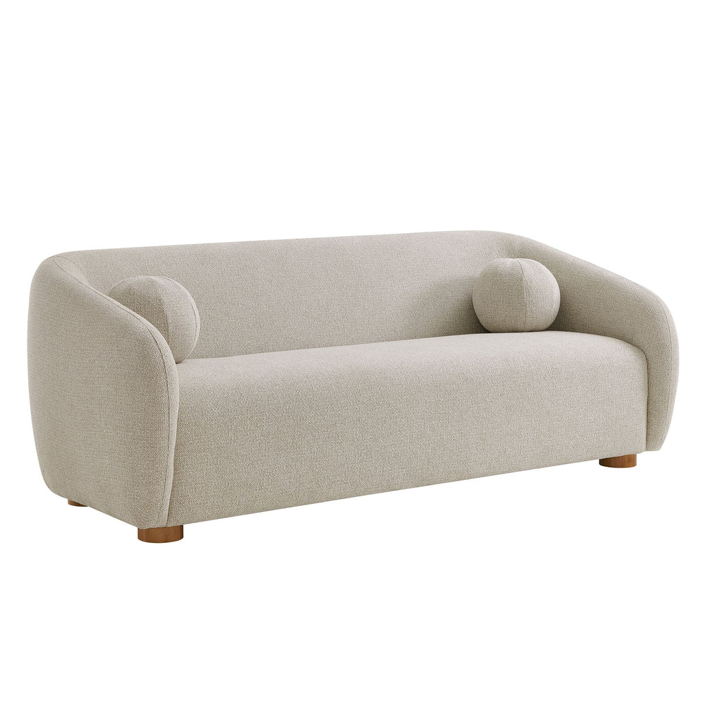 Chennie Fabric Sofa, Dove Gray
