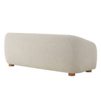 Chennie Fabric Sofa, Dove Gray