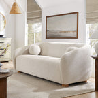 Chennie Fabric Sofa, Dove Gray