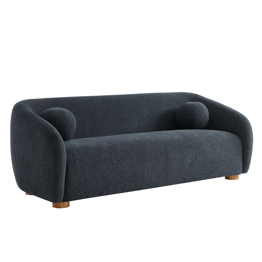 Chennie Fabric Sofa, Navy