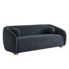 Chennie Fabric Sofa, Navy
