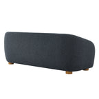 Chennie Fabric Sofa, Navy