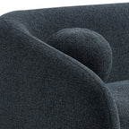 Chennie Fabric Sofa, Navy
