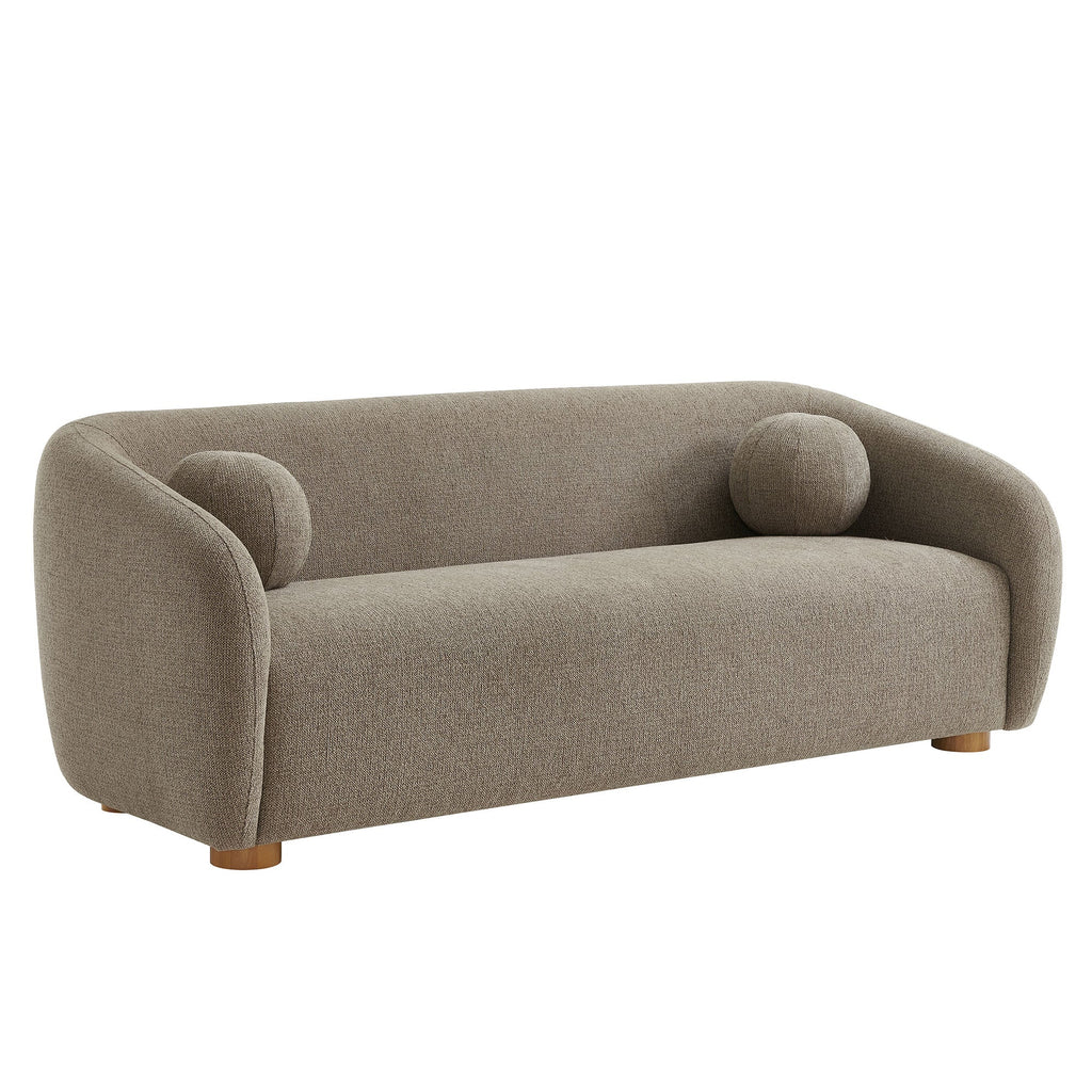 Chennie Fabric Sofa, Taupe